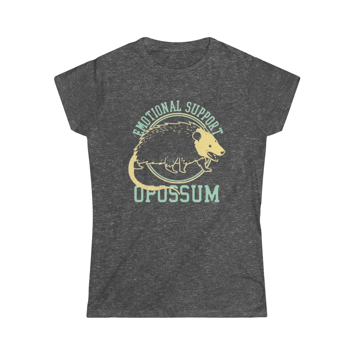 Emotional Support Opossum Women’s Softstyle Tee